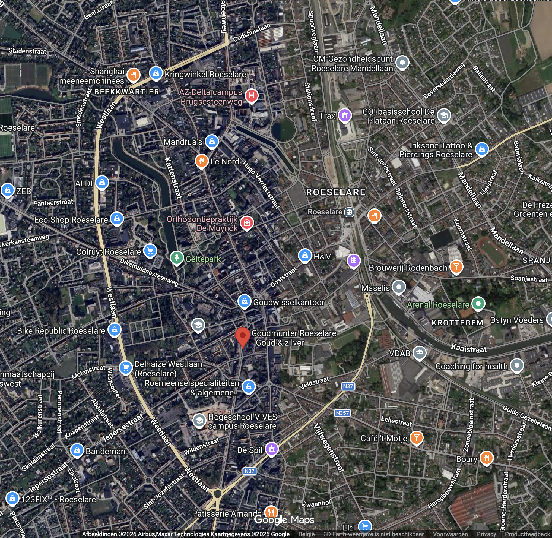Goudmunter Plan, Roeselare