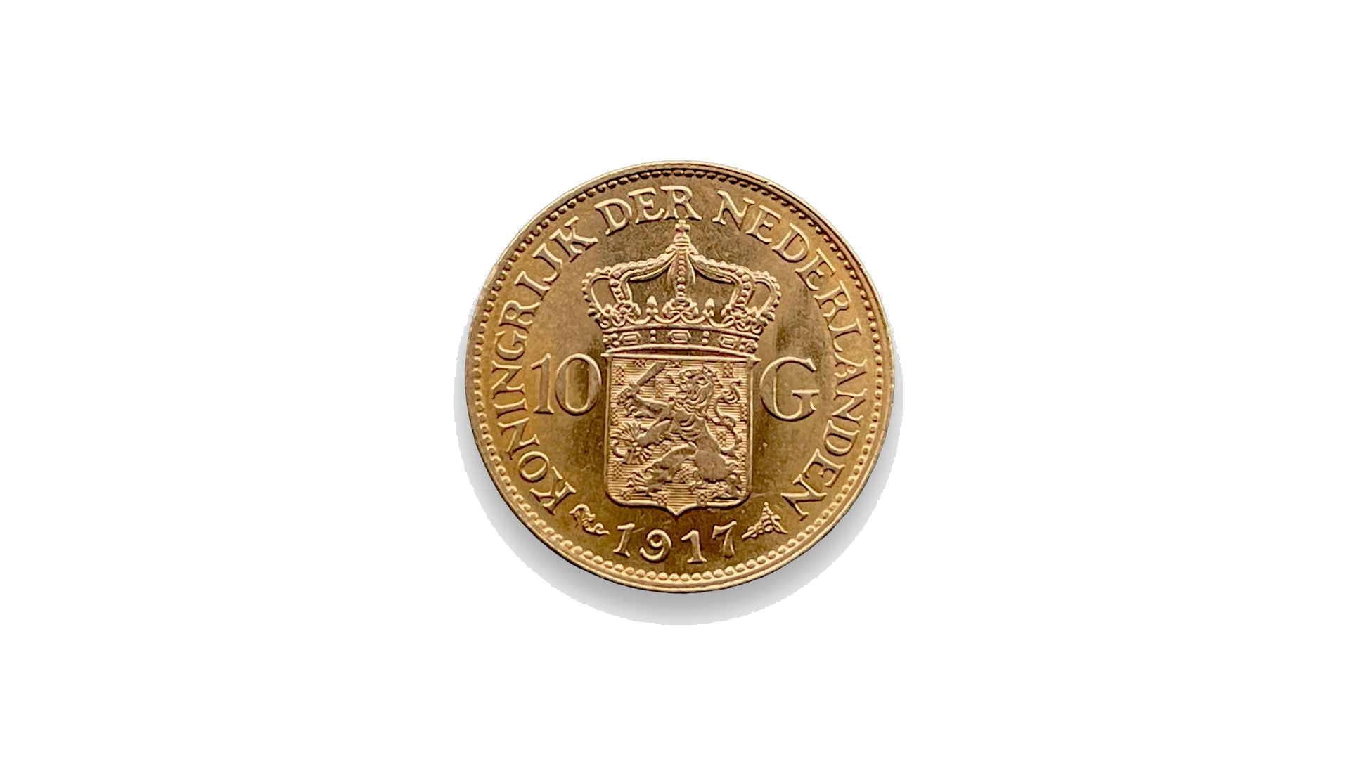 10 florins néerlandais  « Gouden Tientje »