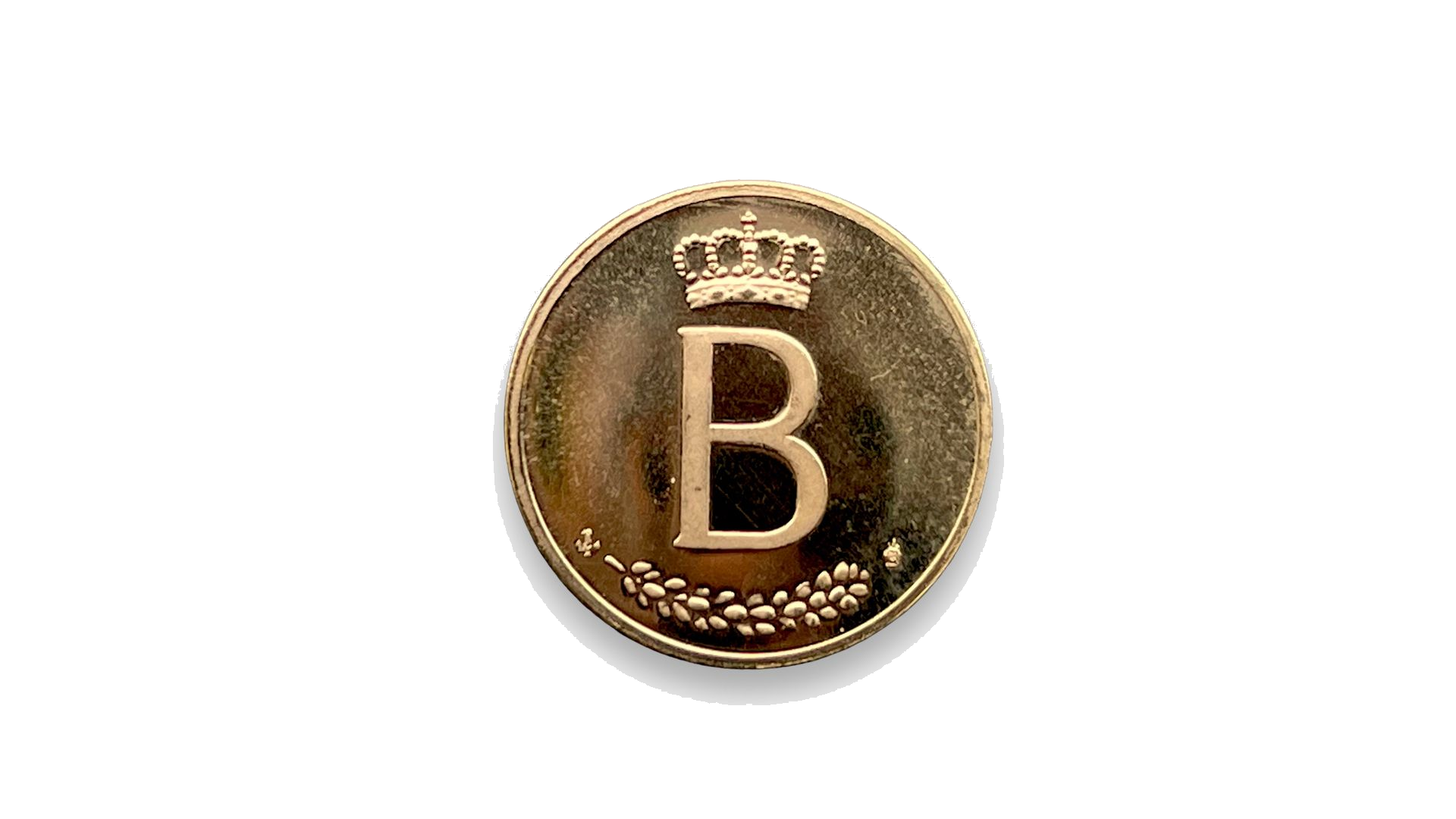 Pièce d'or commémorative des 25 ans de Boudewijn