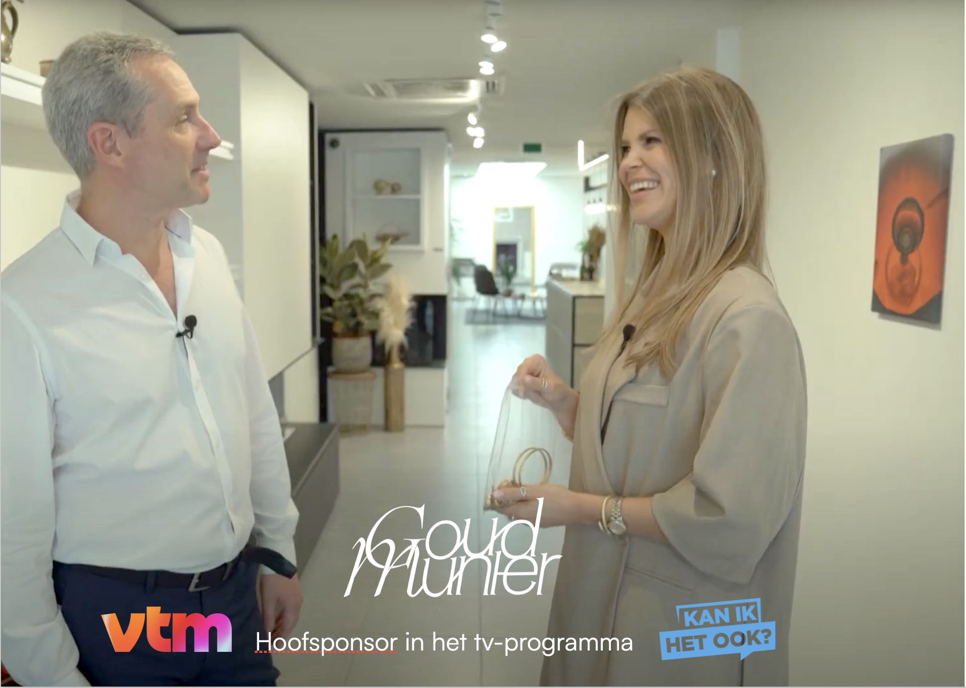 Goudmunter sur TV-VTM – moi aussi, je peux le faire