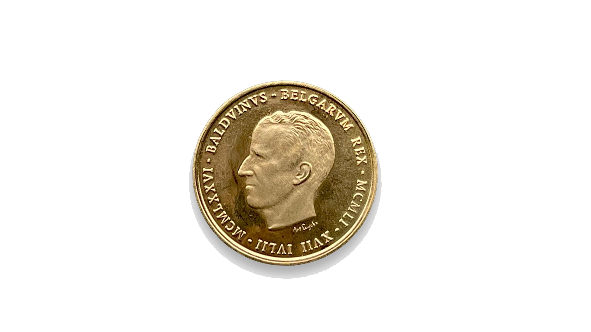 25th Anniversary of the Boudewijn Gold Coin