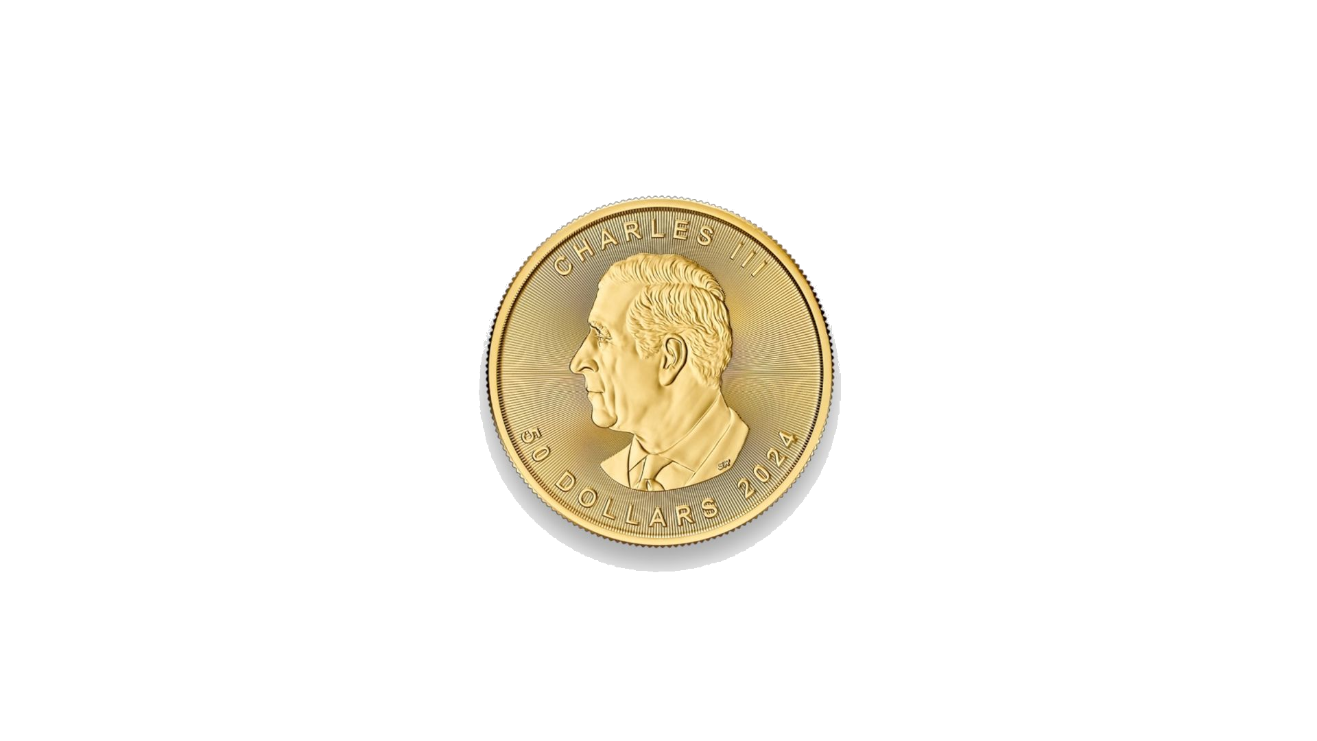 Feuille d'érable dorée