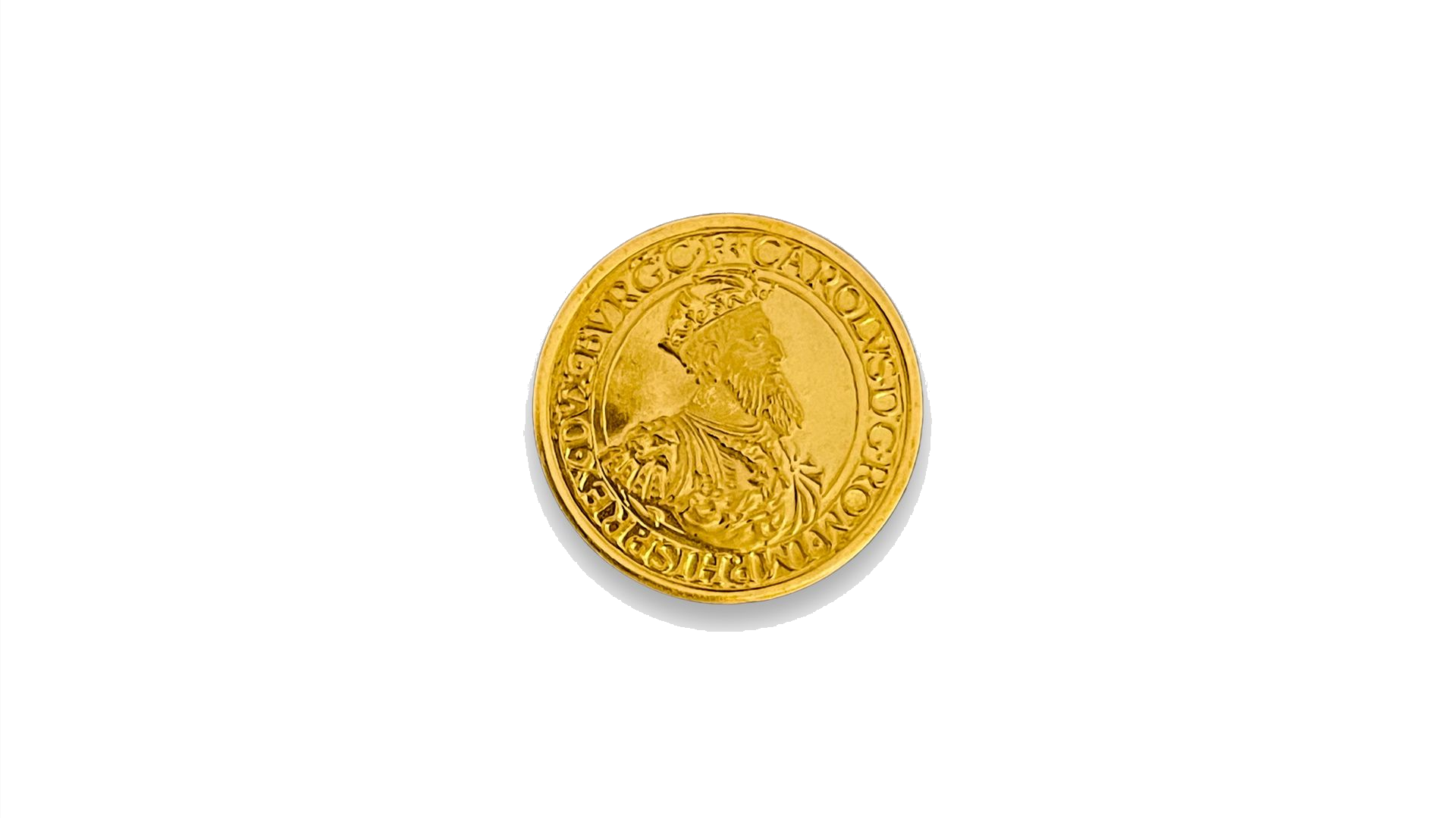 Pièce de 50 ECU belges en or (verso)