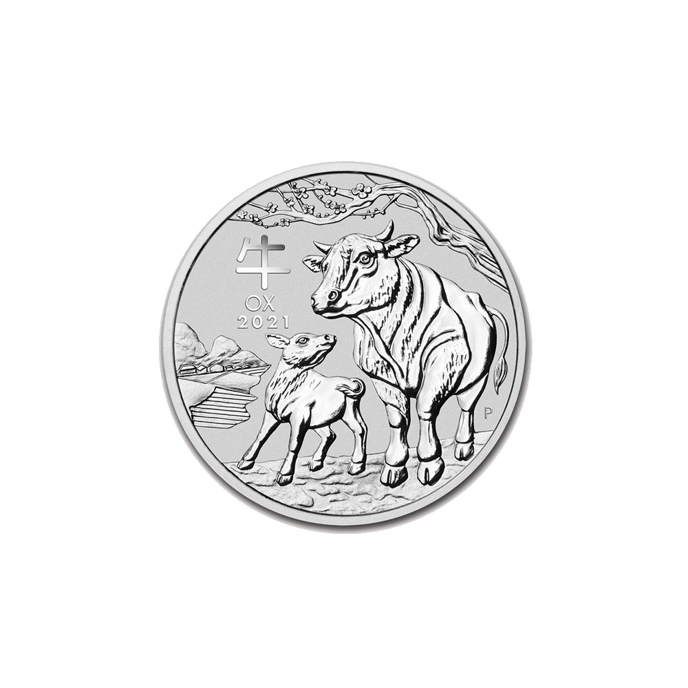 Zilveren Lunar 1 OZ