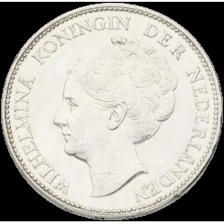 1 gulden Wilhelmina Opgestoken haar