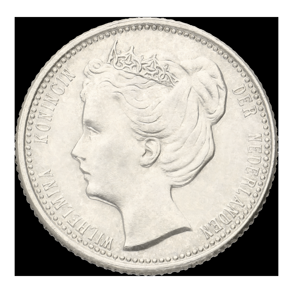25 cent Wilhelmina Diadeem