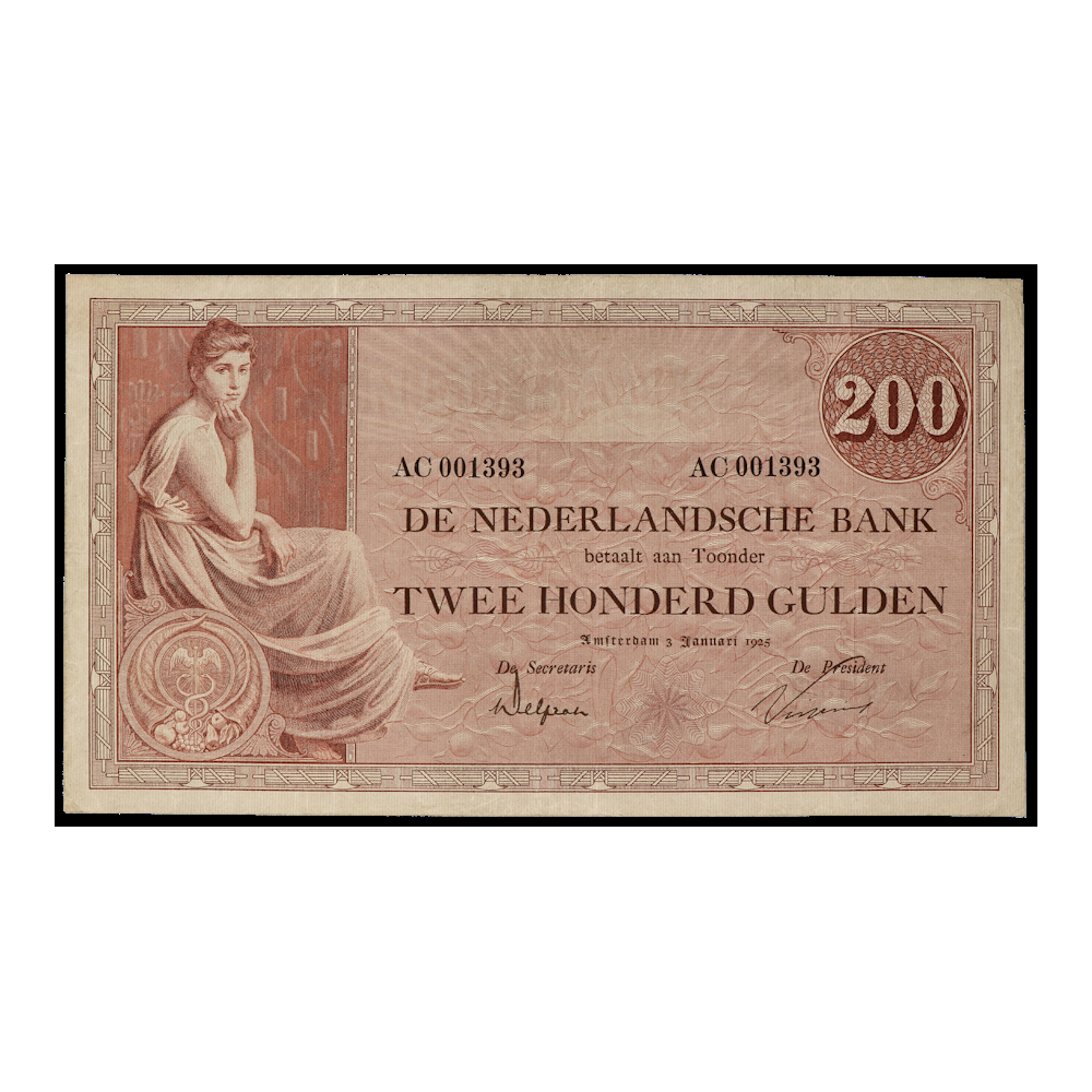 200 gulden 1921 Grietje Seel