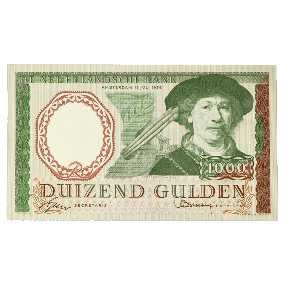 1000 gulden 1956 Rembrandt