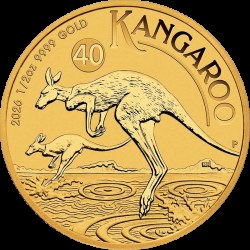 Gouden Kangaroo 1/2 OZ