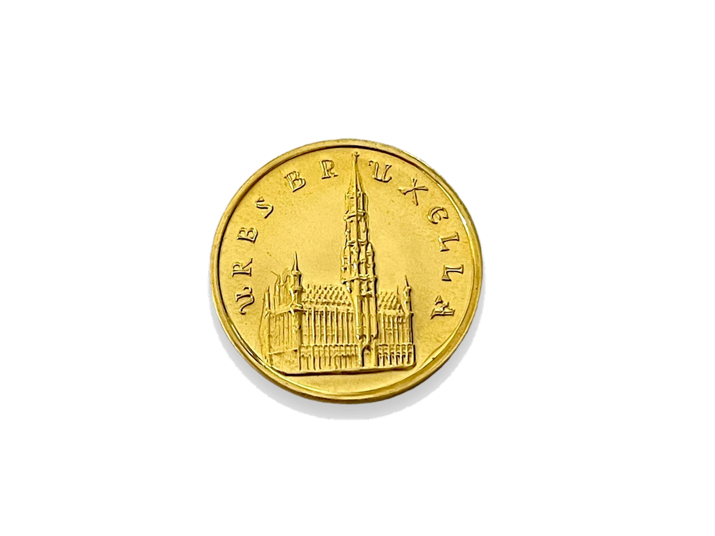 Gouden munt Bruxella 979-1979 (Nieuw)