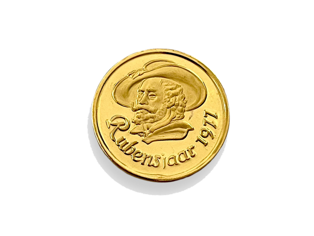 Gouden munt Rubens 1977 Antwerpen
