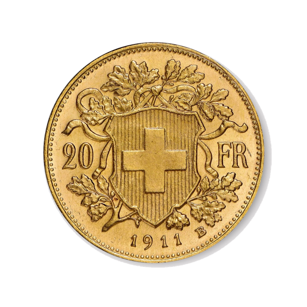 Gouden 20 francs Zwitserland
