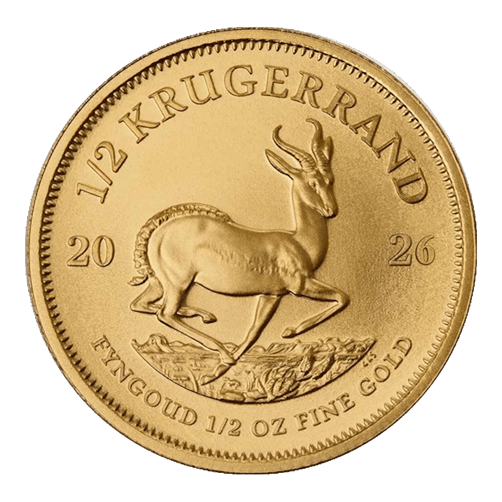 Gouden Krugerrand 1/2 OZ