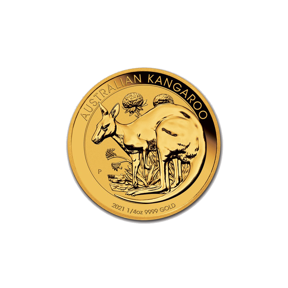 Gouden Kangaroo 1/4 OZ